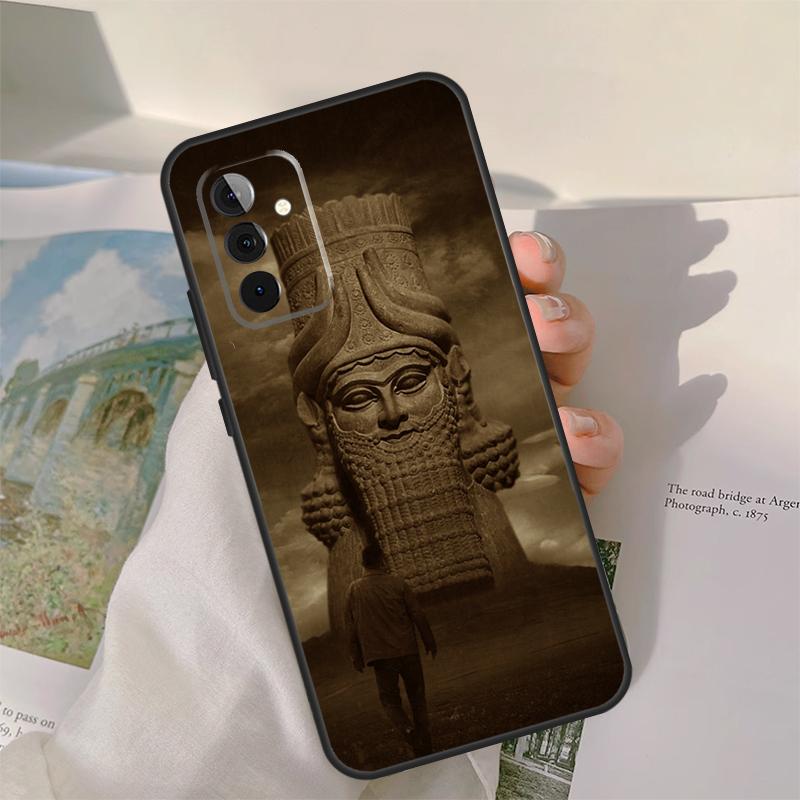 Assyrian Statue lamassu Art Case For Samsung Galaxy A55 A35 A15 A32 A12 A22 A52 A06 A54 A34 A14 A56 A36 A26 A16 A13 A53