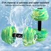 Aquatic Dumbbells EVA Foam Water Weights Pool Resistance Exercise Barbells for Aerobics Fitness Training Weight Loss Muscle Toning