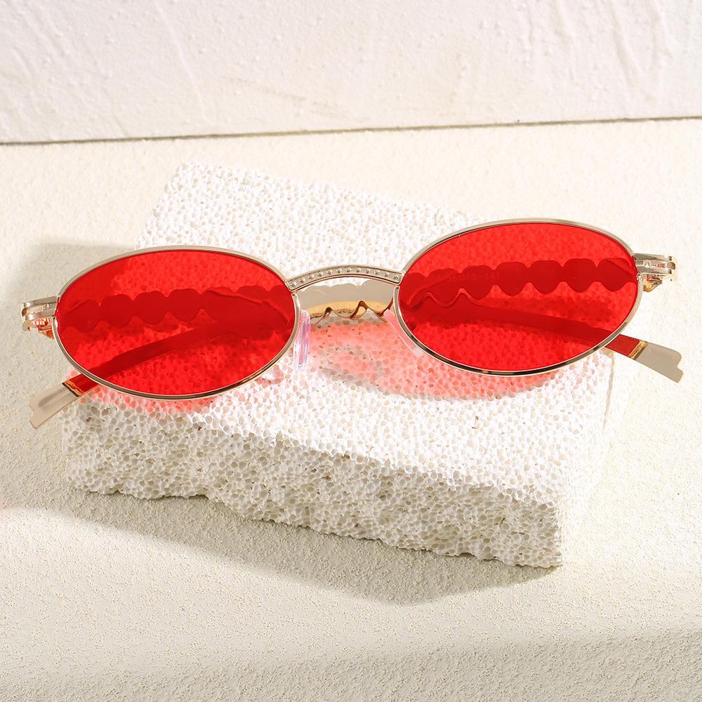 

Korean Style Women s Sunglasses Fashion Oval Shape Anti-glare Trendy Sun Glasses High Quality Female Sunglass