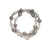 Mixed Color Pearl Necklace Female Gypsy Star Cut Flower Beads Earth Color Real Multi-Hemp Vintage Premium Geometric Full Diamond Glass Beads