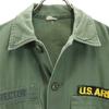 US.ARMY Vintage Long Sleeve Military Shirt Khaki Men's Used