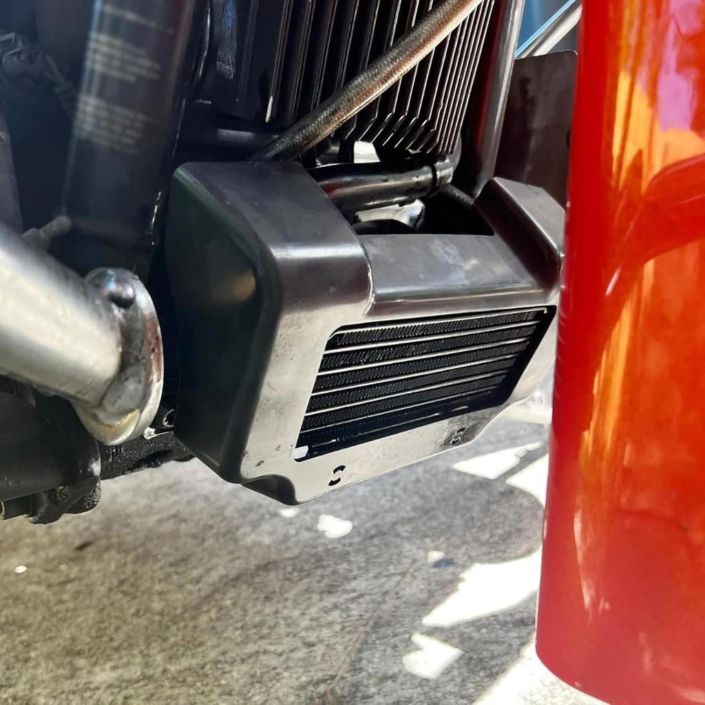 Motorcycle Oil Cooler Cooling Radiator Replacement Engine Oil Cooler Kit Fit For Road King Street Glide Electra Glide Road Glide Tri Glide 2009-2016