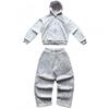 Y2K Streetwear Hooded Waffle Knit Sweatshirt Pants Set With Embroidered Letters Unisex Casual Outfit