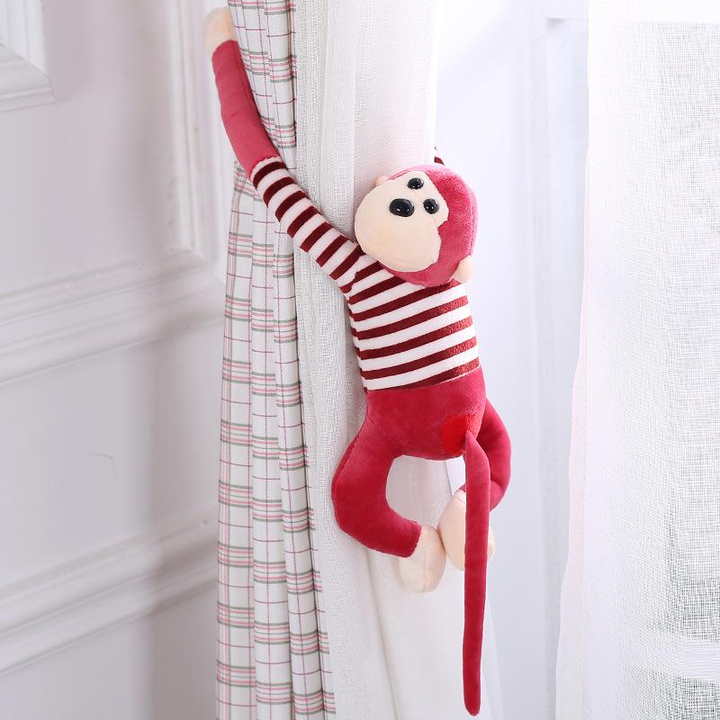 New Creative Curtain Monkey Plush Toy Long Arm Monkey Wedding Doll Monkey Doll Grab Doll Gift