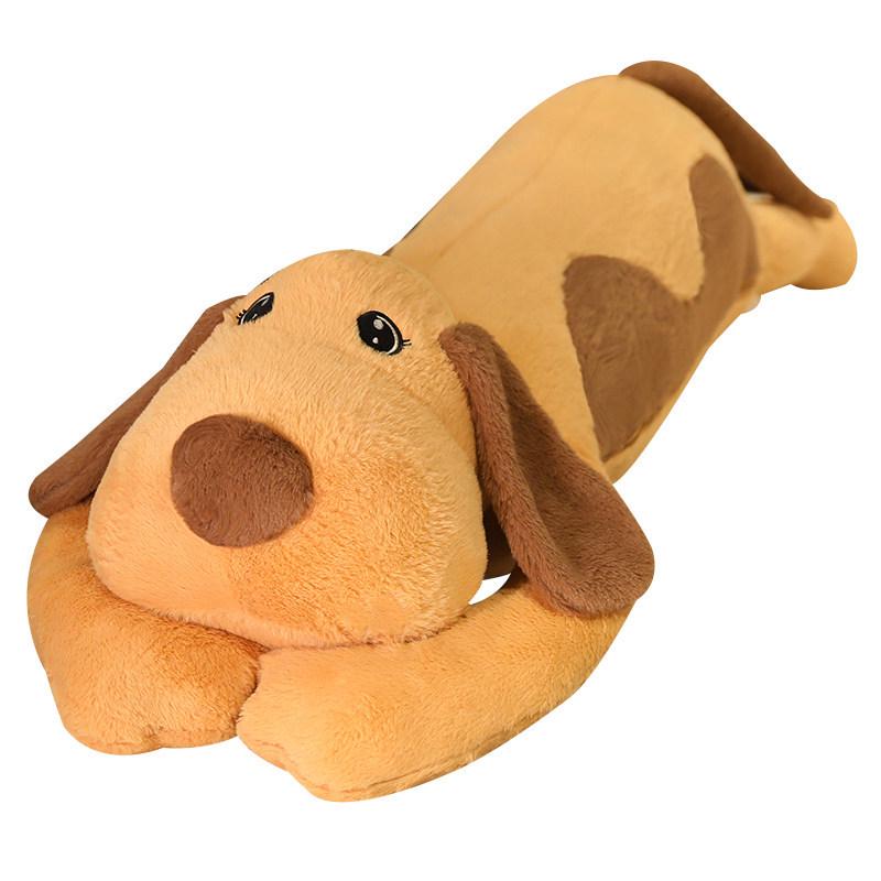 Large Plush Dog Pillow - Super Soft Unisex Hugging Doll for Bedtime