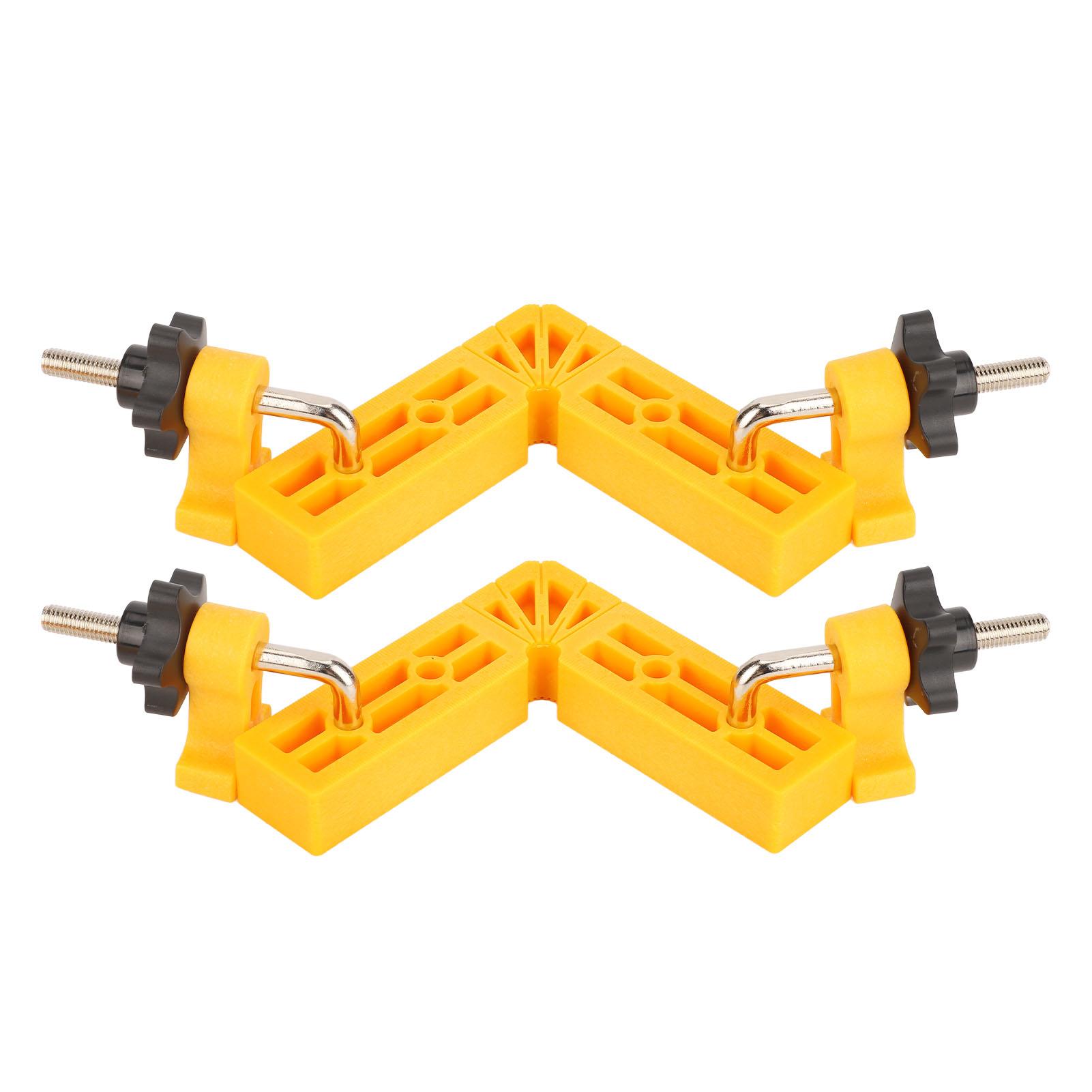 

2 шт. Позиционирующие угольники 90 градусов Прямоугольный фиксирующий зажим ABS Деревообрабатывающий инструмент 120 мм(412in)