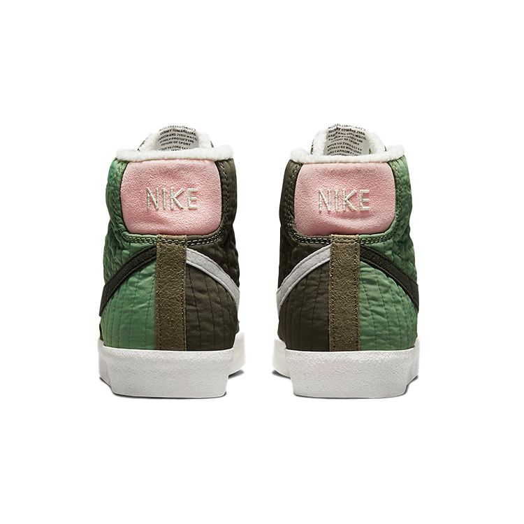Nike Blazer Mid '77 GS Toasty Sequoia Quilted Oil Green Medium Olive Sail DO5216-331