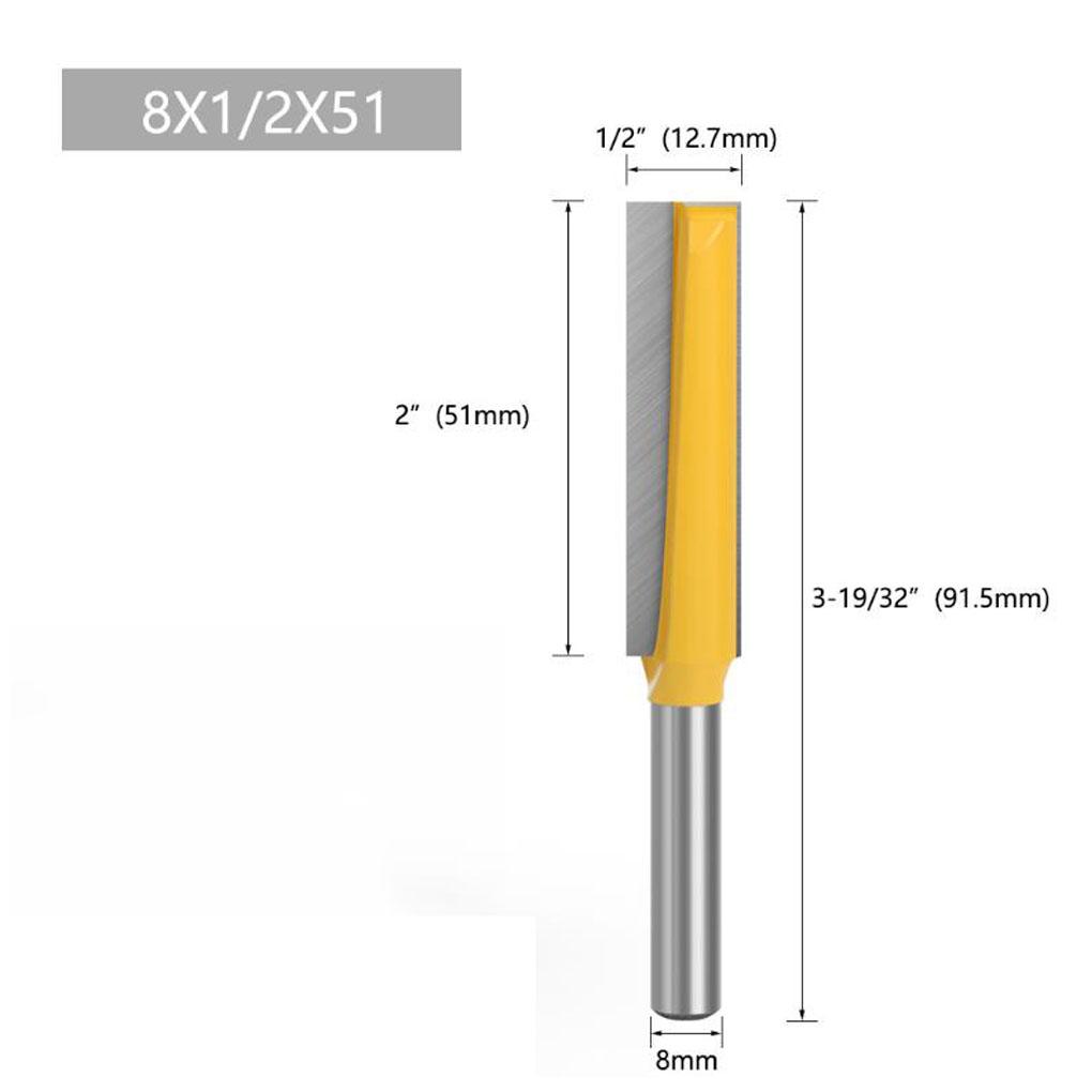 C3 Material Meets Functionality In This Excellent Eight Millimeter Diameter Straight Edge Tool Made For Precision