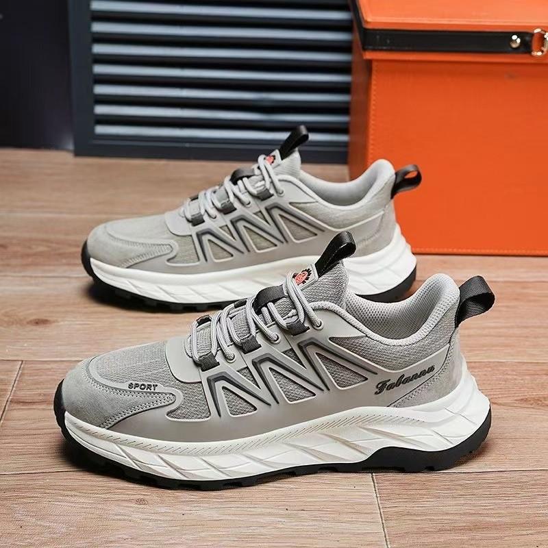 

Platform men s shoes fashion sports shoes light and comfortable soft-soled running shoes trendy men s shoes mesh casual men s shoes 44