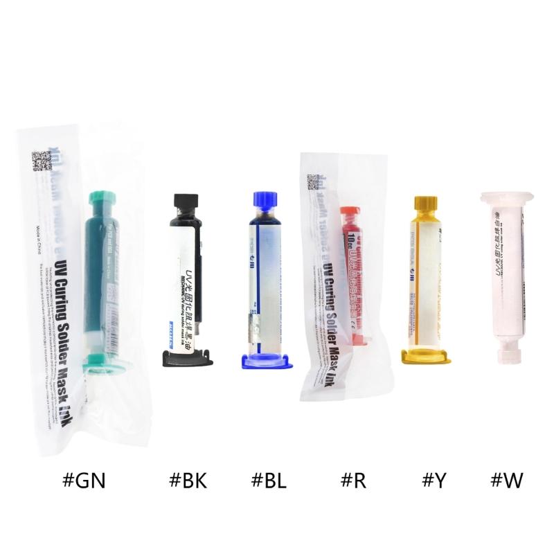 No Wash UVs Light Curing Solder Mask Paste PCB Solder Resist Film for DIY Enthusiasts and Electronic Engineers Repair