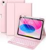 Compatible Keyboard Case with Bluetooth RGB Backlight for Xiaomi Tablet 7/8 Pro, Redmi Pad 2/Pro 12.1, with Pen Slot.