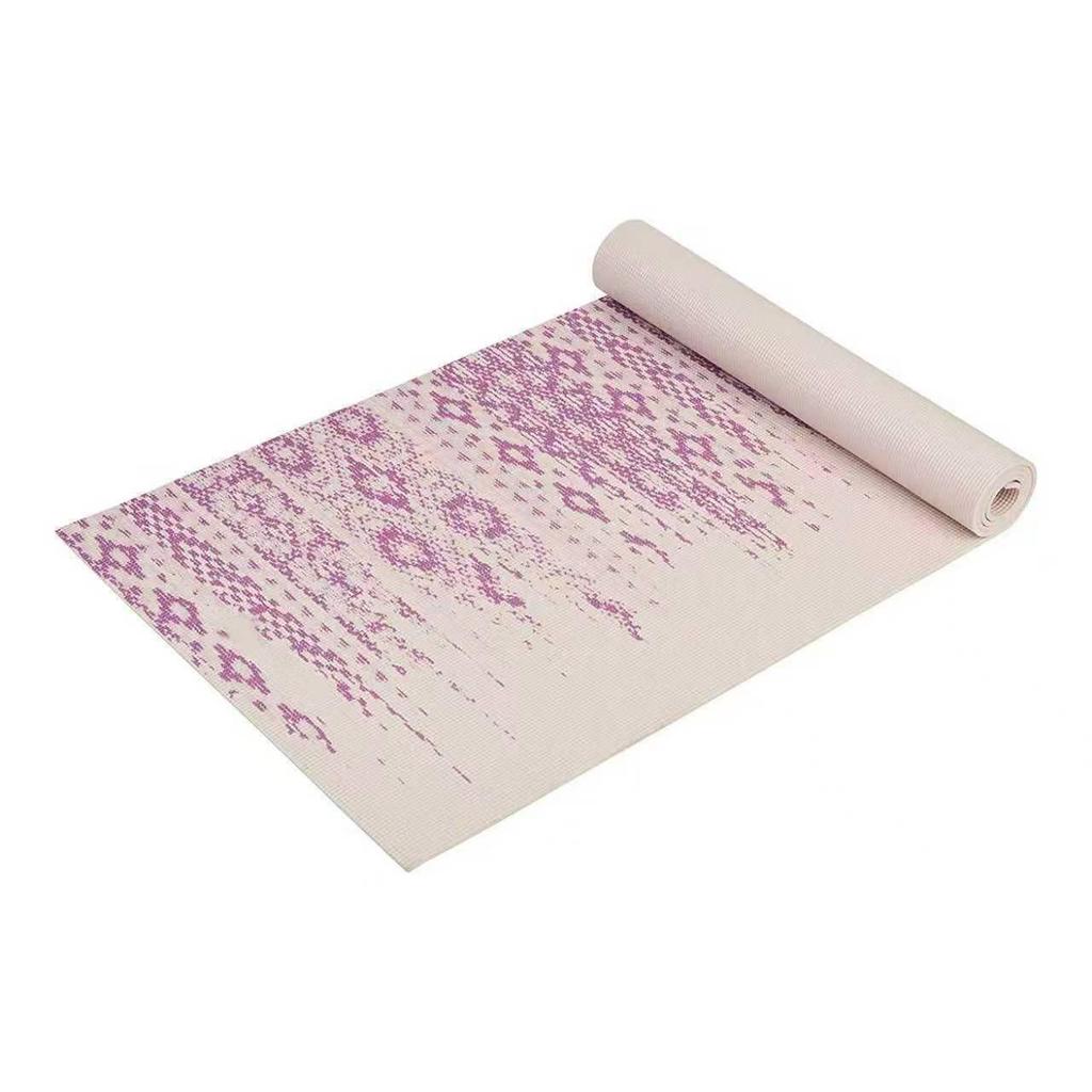 Customizable PVC Printed Non-Slip Yoga Mat with Shock Absorption and Sweatproof Design
