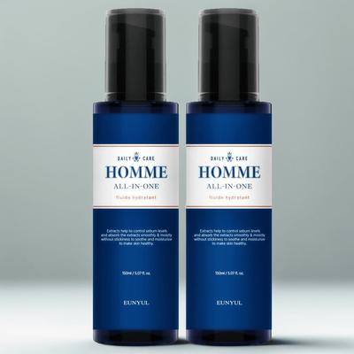 Men's All-in-One Daily Care Homme All-in-one 150ml 2pcs