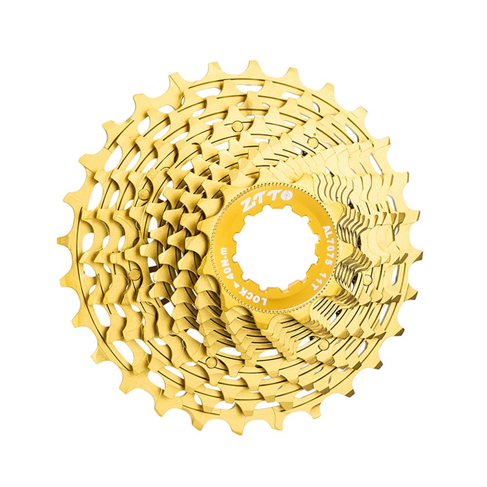 ZTTO Ultralight Road Bike Cassette 11s 12s 11-28/30/32/34/36T HG Freewheel Gold 11 12 Speed 34T ULT Gravel Sprocket 11v 12v K7