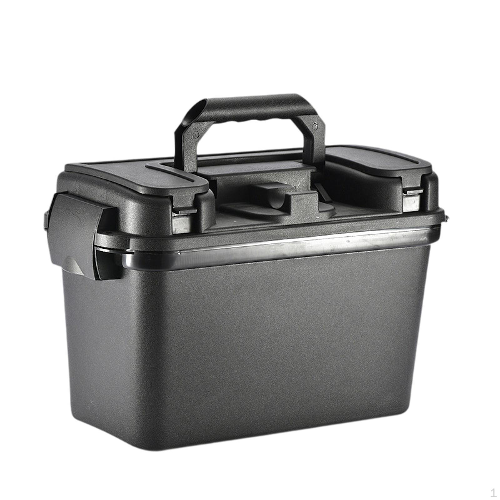 

Fishing Case Multifunction Lock Buckle Wear Resistant Portable Tool Storage Box Gear