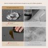 Bathroom Floor Mat for Wealth and Prosperity, Absorbent Non-Slip Foot Mat for Toilet and Bathroom Entrance, Diatomaceous Earth Soft Mat for Entryway