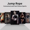 Jump Rope Beaded Jump Rope, Skipping Rope Adjustable For Adult Kids, Tangle-Free Speed Rope-Purple