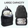 Multi-Color College Student Backpack Wet Dry Separation Students School Bags  Unisex