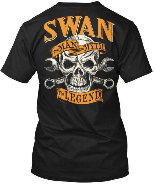 

Swan The Man Myth Legend T shirt Made in the USA Size S to 5XL 4XL