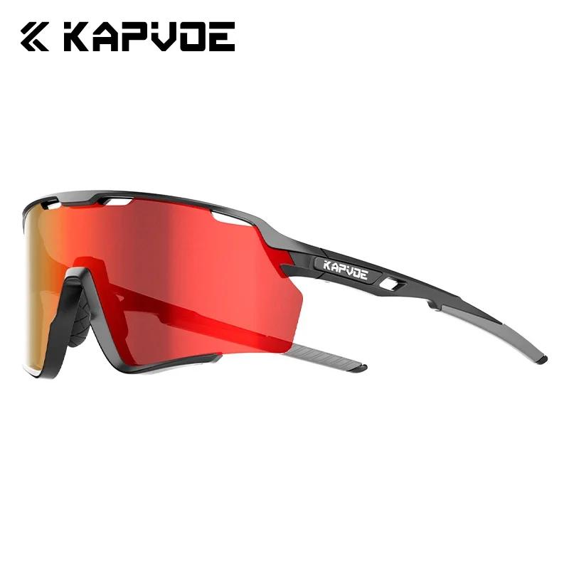 

Kapvoe Fashion Sunglasses for Men Cool Cycling Glasses MTB Sunglasses Bike Bicycle Eyewear Women Sports Goggles Speed Skating 1lens