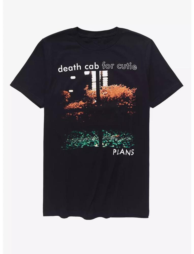 Vtg DEATH CAB FOR CUTIE Band Plans Girls Cotton Black S-5XL Unisex Shirt Unisex T-Shirt S
