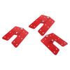 Zolderladder Scharnier Heavy Duty Opvouwbare Traponderdelen voor Compacte Huisladder en Daktrap