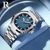 3 ATM Water Date Luminous Quartz Nautilus Stainless Business Job Gift Men's Watch, Resistant, Display, Hands, Movement, Series, Steel, Watch, Formal,