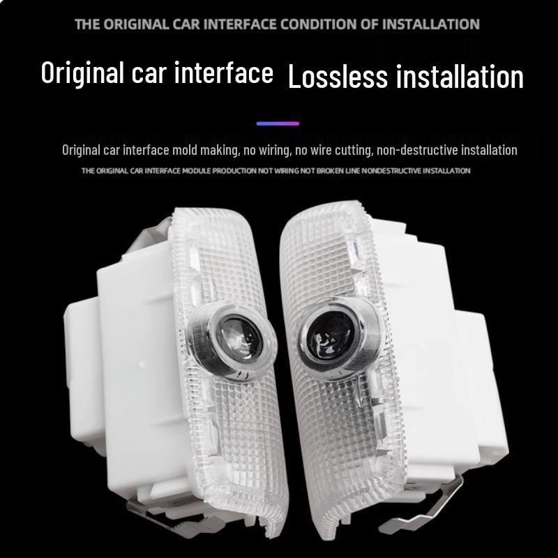 Infiniti FX GM EX QX Кастомні світлодіодні проектори на двері з вітальним логотипом