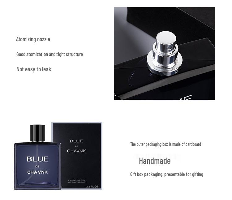 Little City Yika Blue Men's Long-lasting Fresh & Seductive Cologne