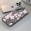 Plum Blossom Cartoon Phone Case For IPhone 17 16 13 15 11 12 14 17 Pro Max Air 7 8 Shockproof Transparent Cover Silicone Funda