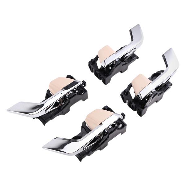 Set of 4 Door Handles Compatible with 2010-2017 Toyota Reiz