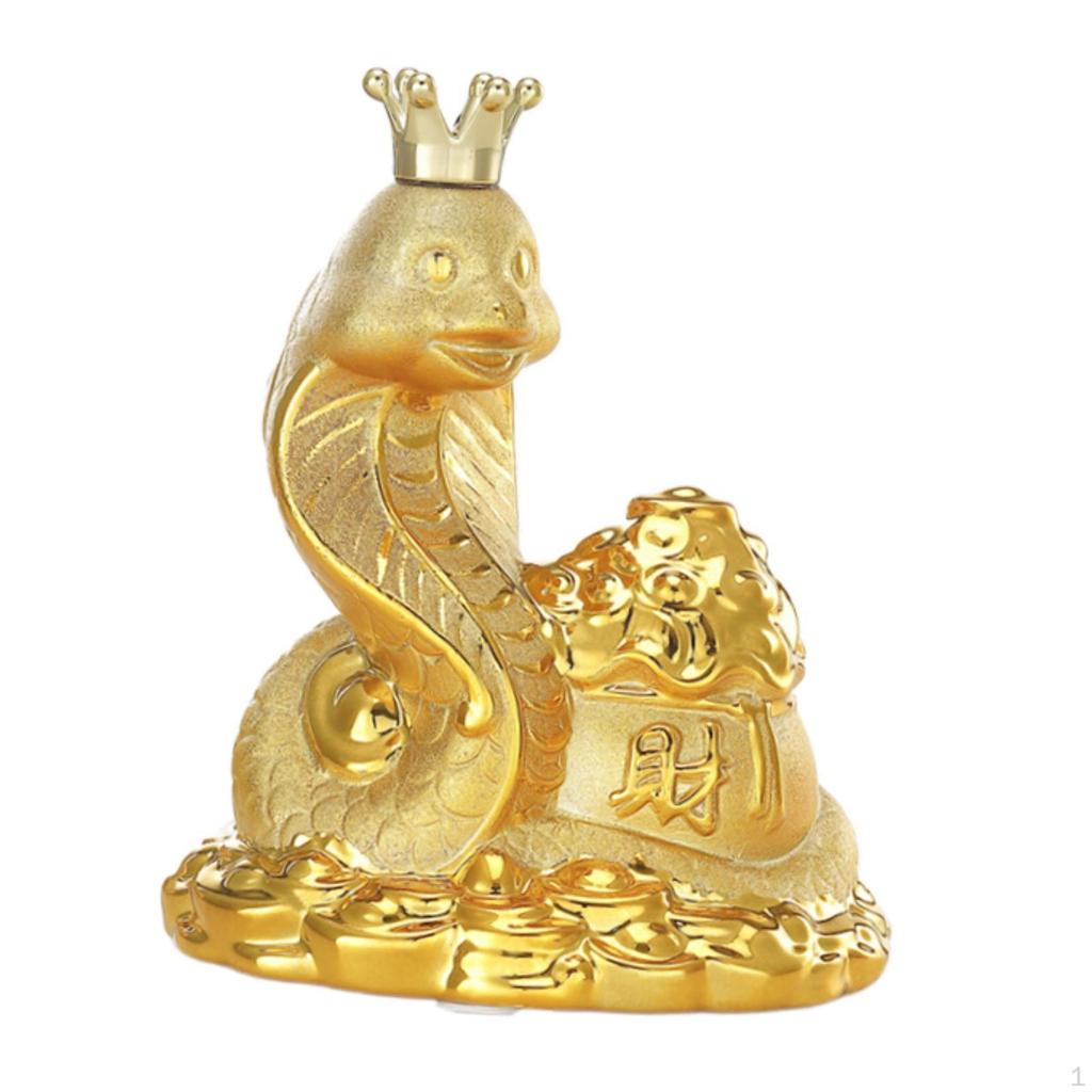 Spardose mit Schlangenmotiv, chinesisches Sternzeichen, für Heimdekoration und Geldaufbewahrung