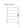 Electric Heating Timed Towel Drying Rack Household Bathroom Intelligent Electric Towel Rack Homestay Hotel Carbon Fiber