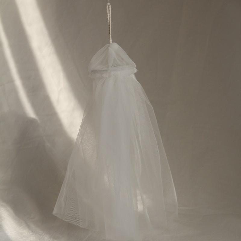 

1/8 1/12 Dollhouse Fairy Lace Bed Curtains Dollhouse Bedroom Furniture Decoration Toy Dolls House Micro Scene Photo Props белый