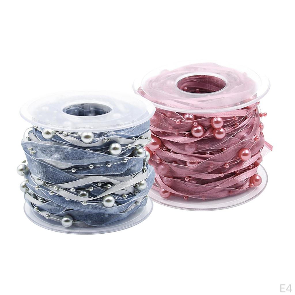 10 Bead Lace Ribbon For DIY Craft Wedding Decoration 20mm