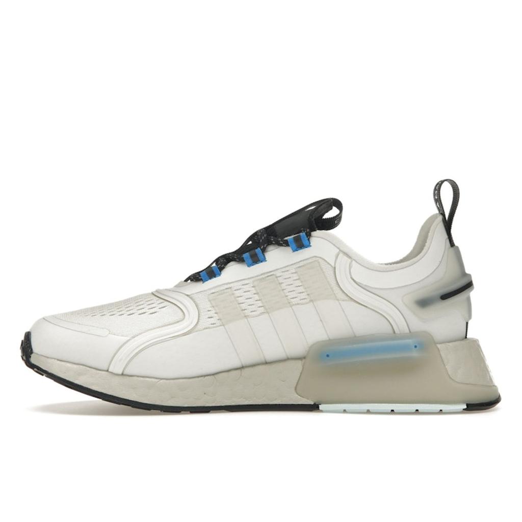 Adidas NMD_V3 Krystallhvit Blue Rush Unisex Sneakers Skyhvit GX2086