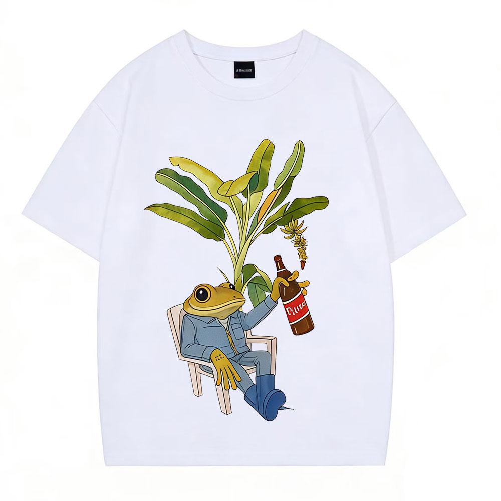 Rapper Bad Bunny Tshirt Debi Tirar Mas Fotos DTMF World Tour T Shirts Women Clothing Fashion Hip Hop Vintage Tshirt Streetwear