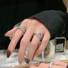 Niche Design, Cold Wind, Advanced Adjustable Index Finger Opening, Light Luxury, Advanced Sense Ring, Women'S Fashion Personality