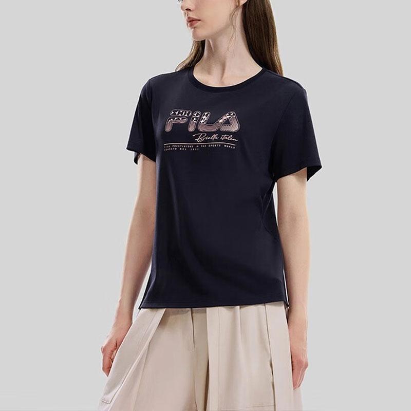 FILA T Shirt Women's Legend Blue F11W334102FNV
