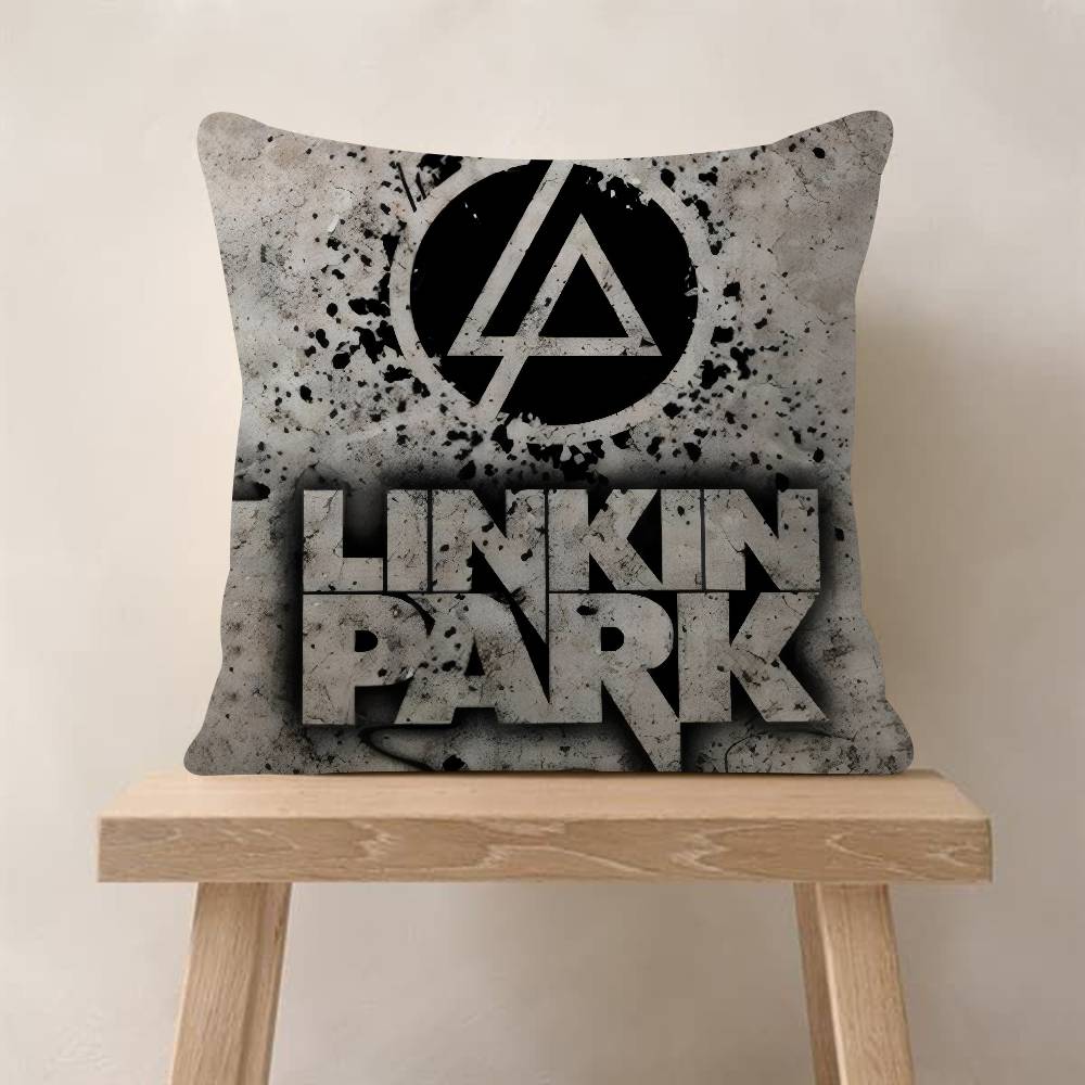 Band Linkin Album Park Personalisierte Kissenhülle Kinderzimmer Wild Party Dekor Kissenbezug Kind Geburtstag Dusche Geschenk