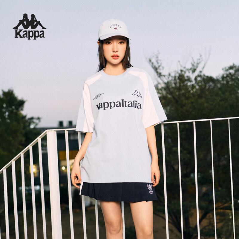 Kappa Women's Back-to-Back Jersey Style Short Sleeve T-Shirt K0GX2TD43D