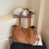 Pu Leather Tote Bag For Women With Zipper Closure And Inner Pouch For Daily Use