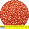 150 peças 3-8mm furo reto abs pérolas redondas imitação de contas para fazer joias