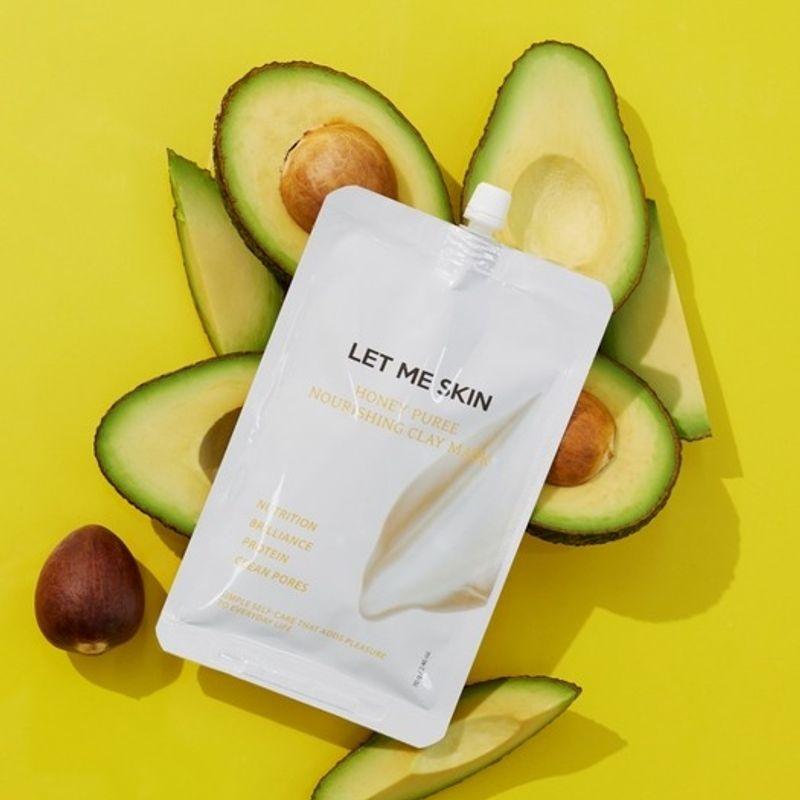 LET ME SKIN Медовое пюре Питательная глиняная маска 70g