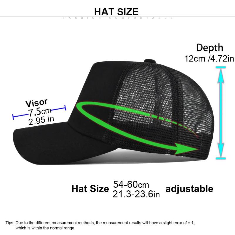 Customized Logo Hard Top 5 Panels Mesh Baseball Cap For Men Women Advertising Cap Breathable Sun Hat Solid Color Visor Gorra