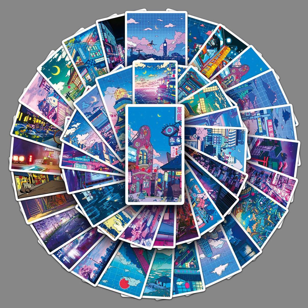 50 Cartoon Guka Hand Account Waterproof Decorative Skateboard Mobile Phone Case Suitcase Stickers