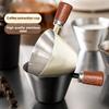 Espresso Measuring Cup, Small Espresso Shot Cups With Handle, Mini Coffee Bar Accessorie With V-shaped Spout