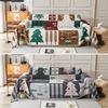 1PC Sofa Cover Christmas Thickened Chenille All-inclusive Double-sided Available Autumn and Winter Thick Fabric