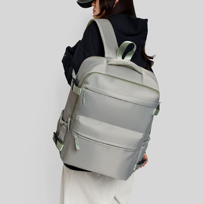 Travel Commuter Large Capacity Computer Backpack College Style Student Schoolbag with Shoe Storage Compartment