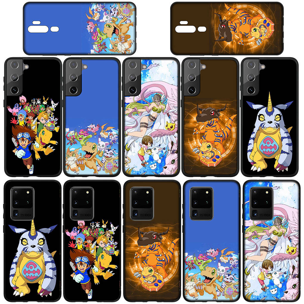 Custodia per Samsung Galaxy S25 S24 S23 iPhone 16 15 Xiaomi Redmi Note 14 13 12 16E 11 Pro OPPO Moto Huawei Anime Digimon Adventure Mostro Digitale Cover